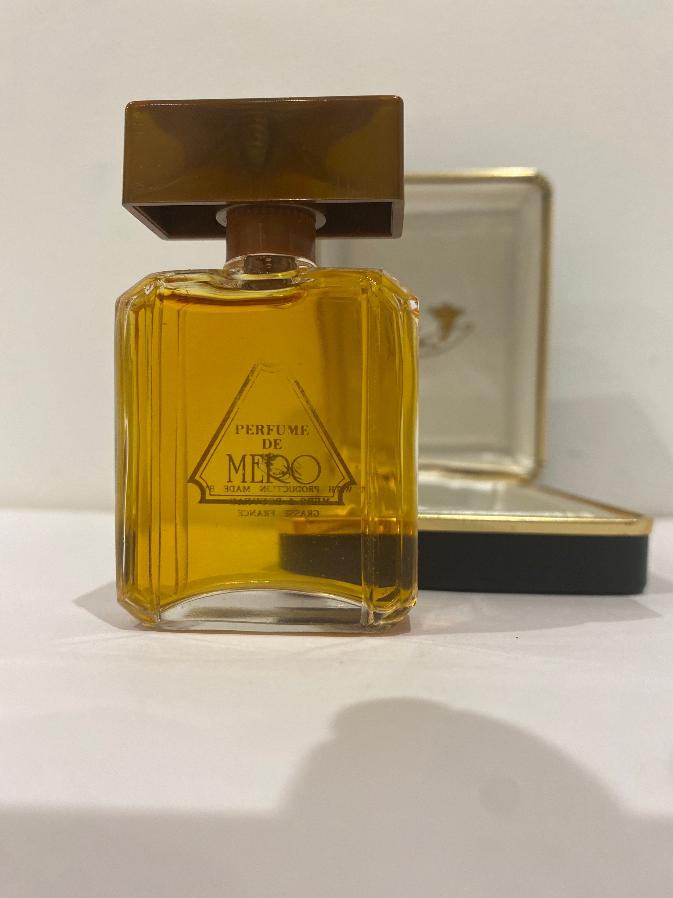 prfum de MERO Mero J.Mero & Boyveau 香水 Vintage Mero J.mero Parfum: 1932 Sealed Bottle With Leather