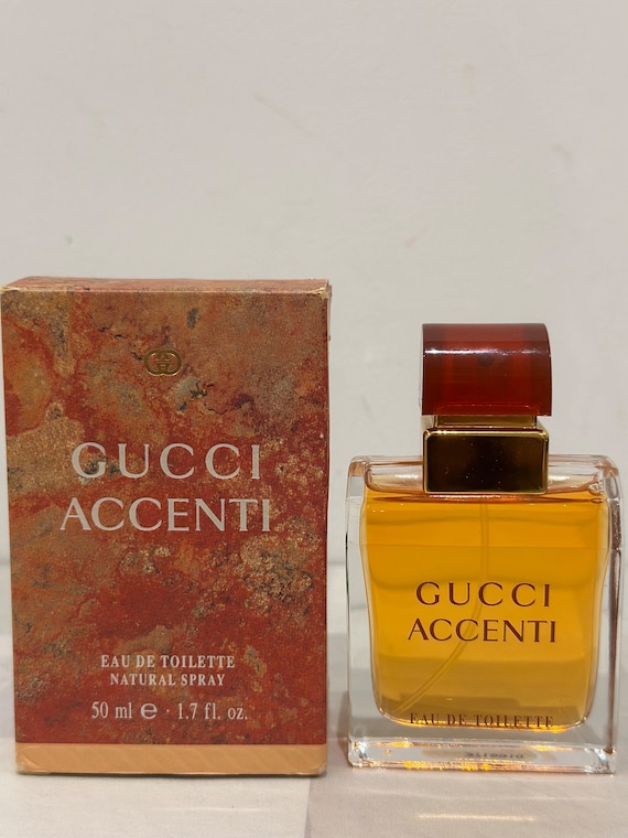 Gucci Accenti Edt 50 Rare Vintage Original Sealed Bottle