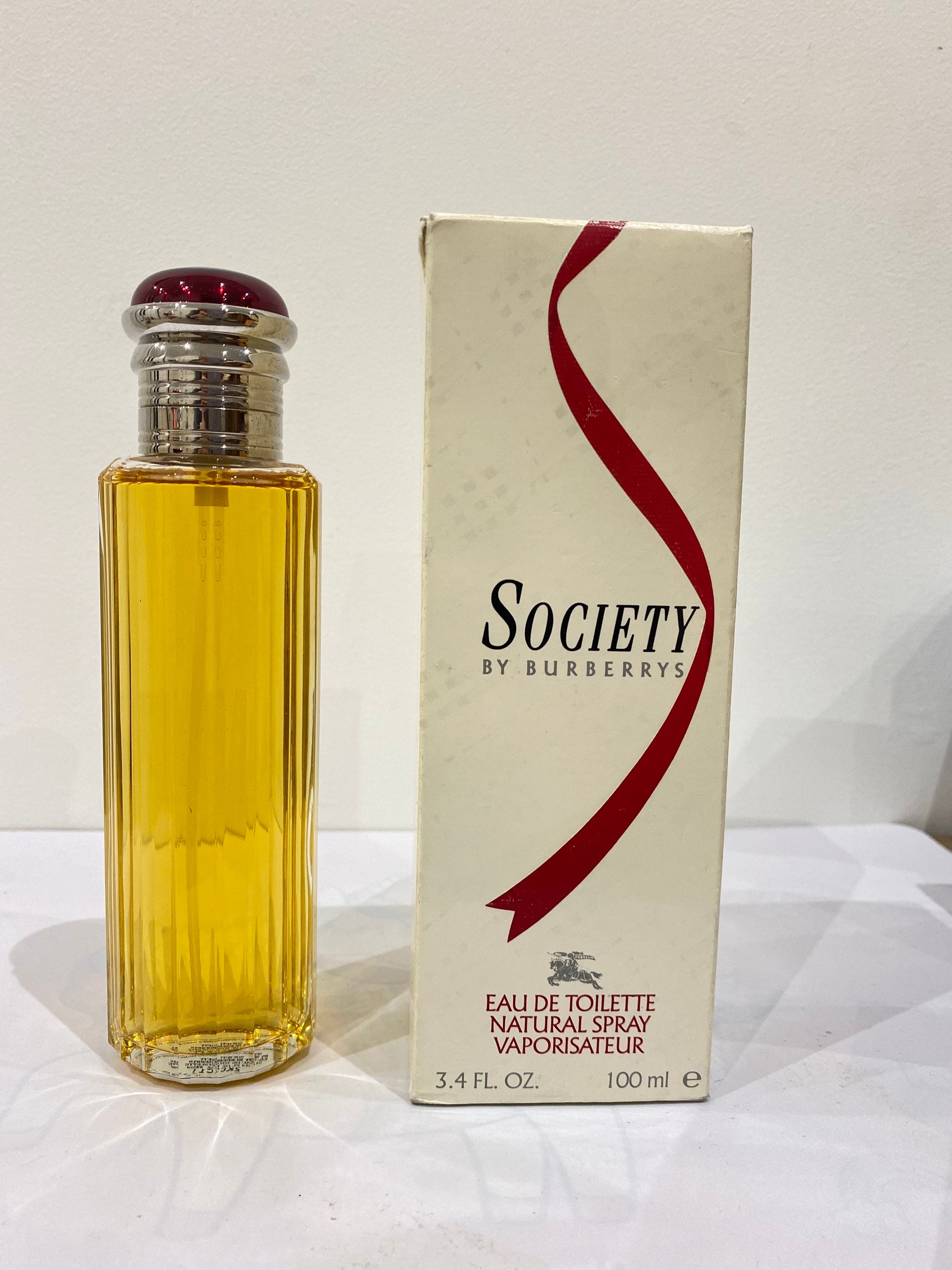 Society Burberry Edt 100 Ml. Rare Vintage 1991 Original. -  UK