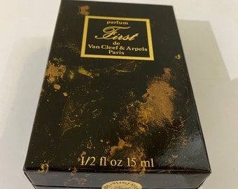 First Van Cleef&Arpels pure parfum 15 ml. Rare, vintage 1976 original.