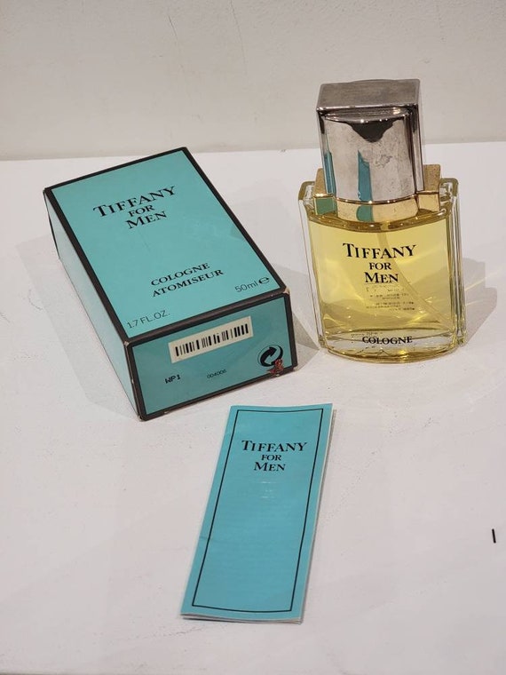 ティファニー フォーメン コロン 50 ml。ヴィンテージ 1990 年。未開封