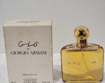 RARE Vintage Gio De Giorgio Armani 1.15fl OZ /35 ML Women's Eau De