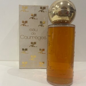 Courreges Eau de Courreges 115 ml. Extremely rare 1970. Sealed bottle. Superb condition.