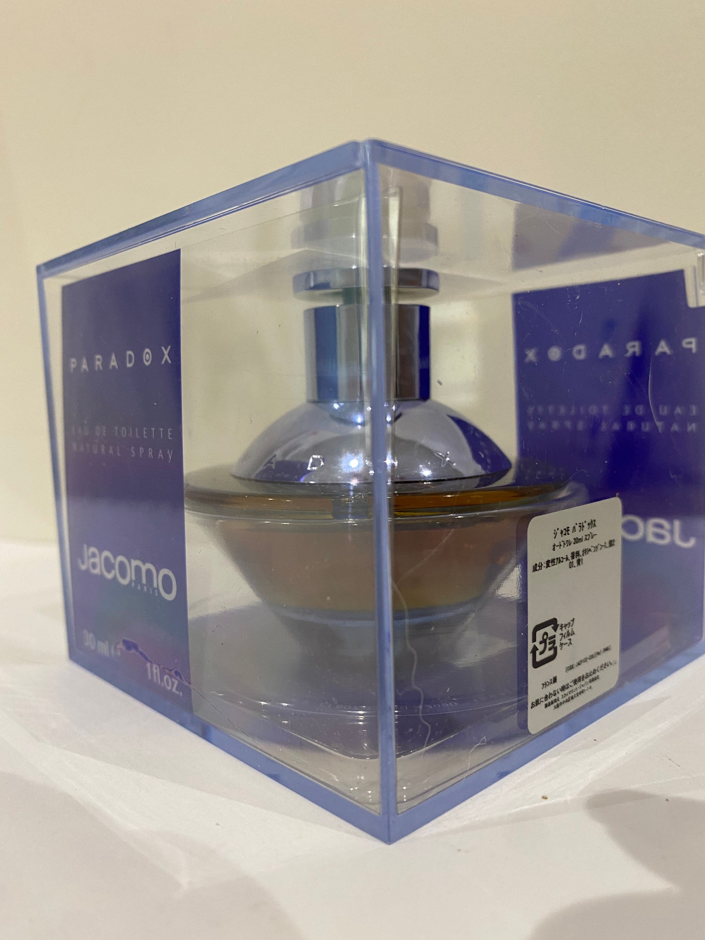Paradox Jacomo Edt 30 Ml. Vintage First Edition Original. - Etsy