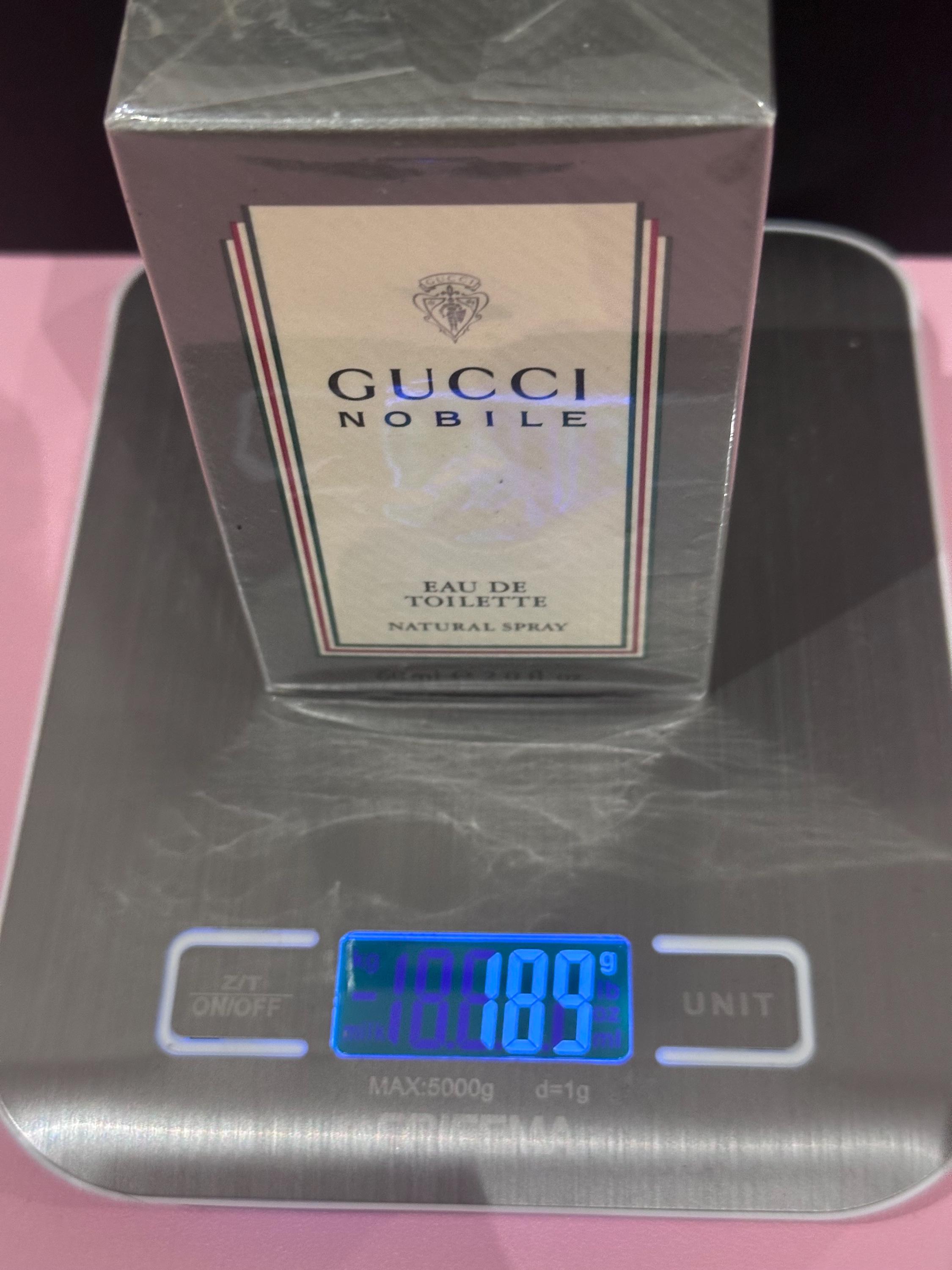 グッチ ノービレ EDT 60 ml。希少なヴィンテージ初版。 - Etsy 日本