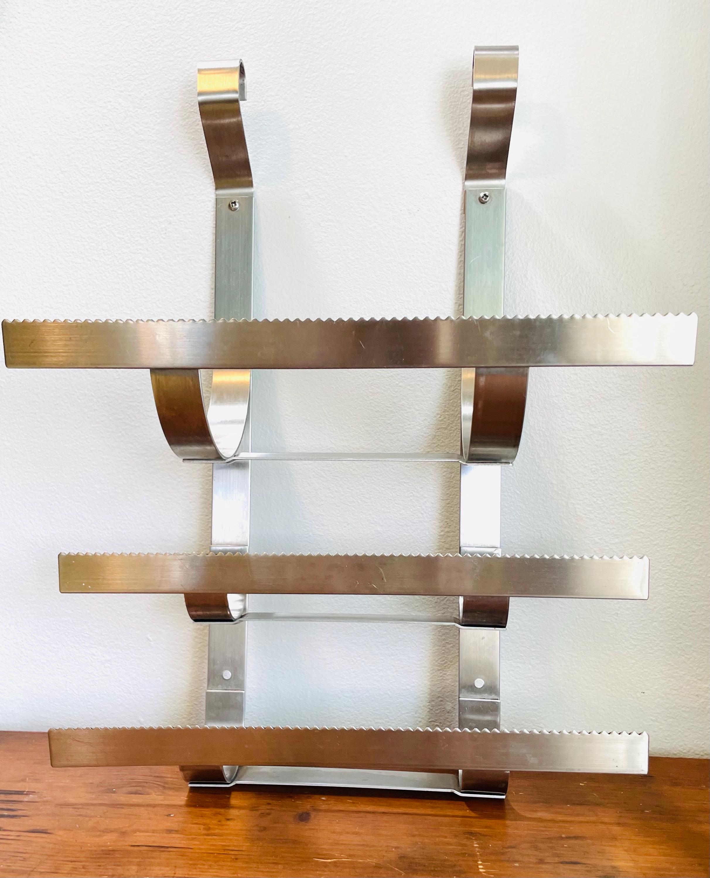 IKEA Grundtal Hanging Roll Rack Dispenser Stainless Steel