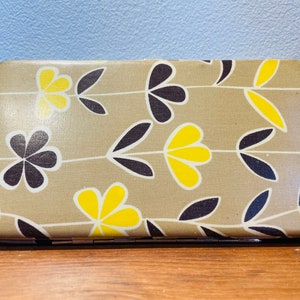 Vintage BOHO Vinyl Floral Wallet
