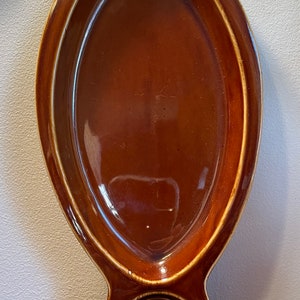 Vintage Hall RARE Sushi/Fish Platter Glazed Ceramic