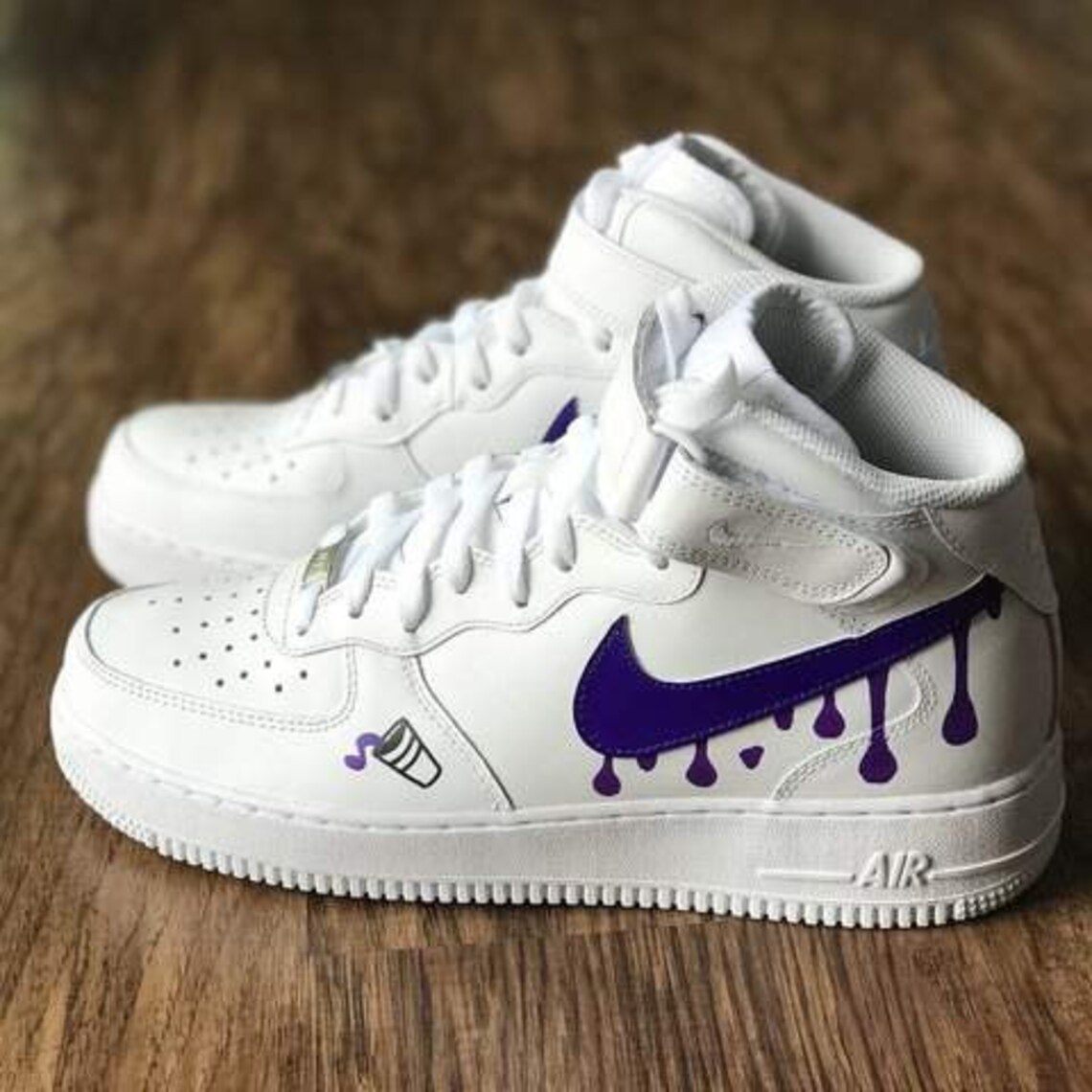 Off White x Nike Air Force 1 Low 07 Grey Pink Black Purple AA3832-102 - Sepsport