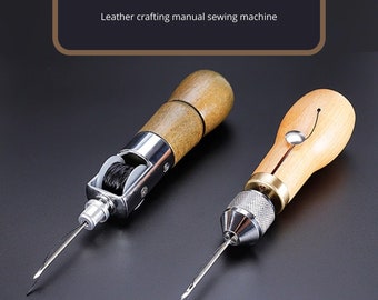 Hand Stitching Awl | Handmatige naaimachine | Leathercraft Naaigereedschap