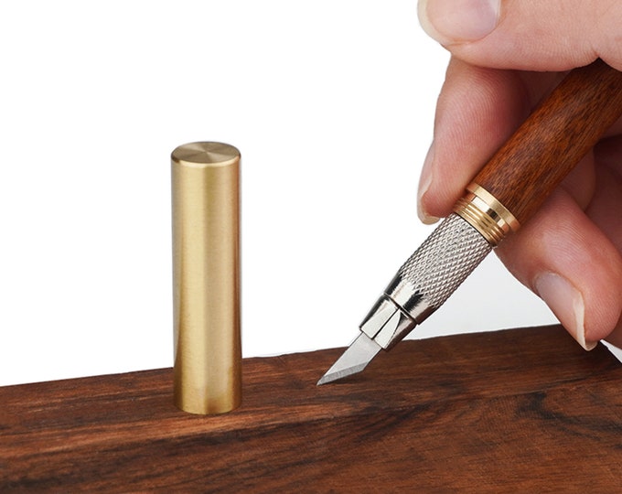 Woodworking Marking Knife + 10 blades | Carpenter's Scribing/Carving Knife