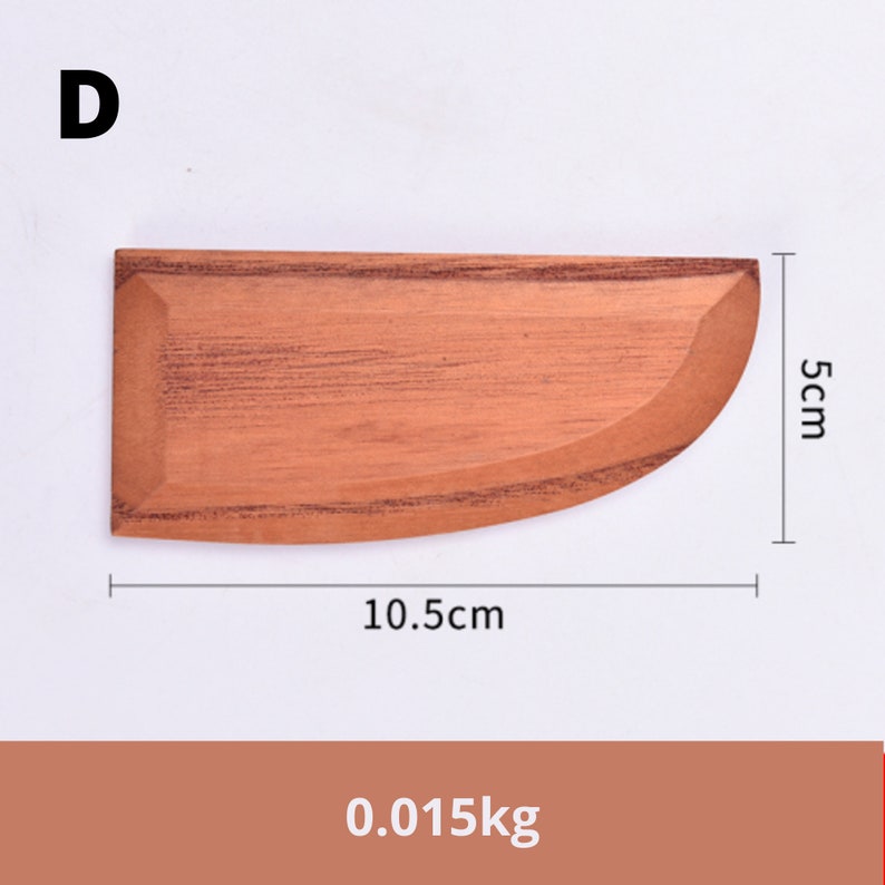 Wooden Pottery Spatula/Scraper/Shaper 6 shapes For Pottery, Ceramics, Clay, Sculpting, etc. D