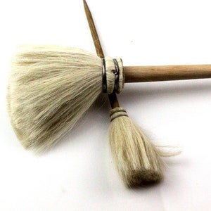 Large Head Bamboo Brush | Ceramic, Pottery, Clay, Polymer Craft Tool Supplies