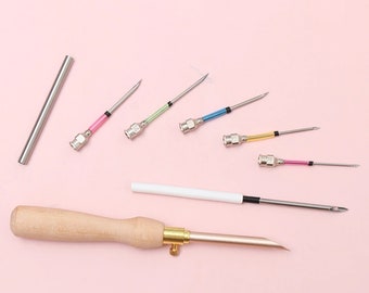 Punch Needle Tool Kit (3 sets) & Single Punch Needles