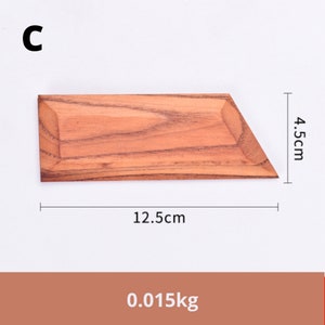 Wooden Pottery Spatula/Scraper/Shaper 6 shapes For Pottery, Ceramics, Clay, Sculpting, etc. C