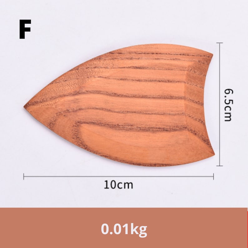 Wooden Pottery Spatula/Scraper/Shaper 6 shapes For Pottery, Ceramics, Clay, Sculpting, etc. F