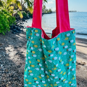 Tropical Pineapple Cross Body Bag