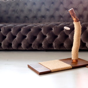 Tiragraffi per gatti - Tiragraffi a torre, Mobili moderni per gatti, Cuccia per gatti, Mobili in legno per gatti, Tiragraffi in sisal, Albero per gatti naturale