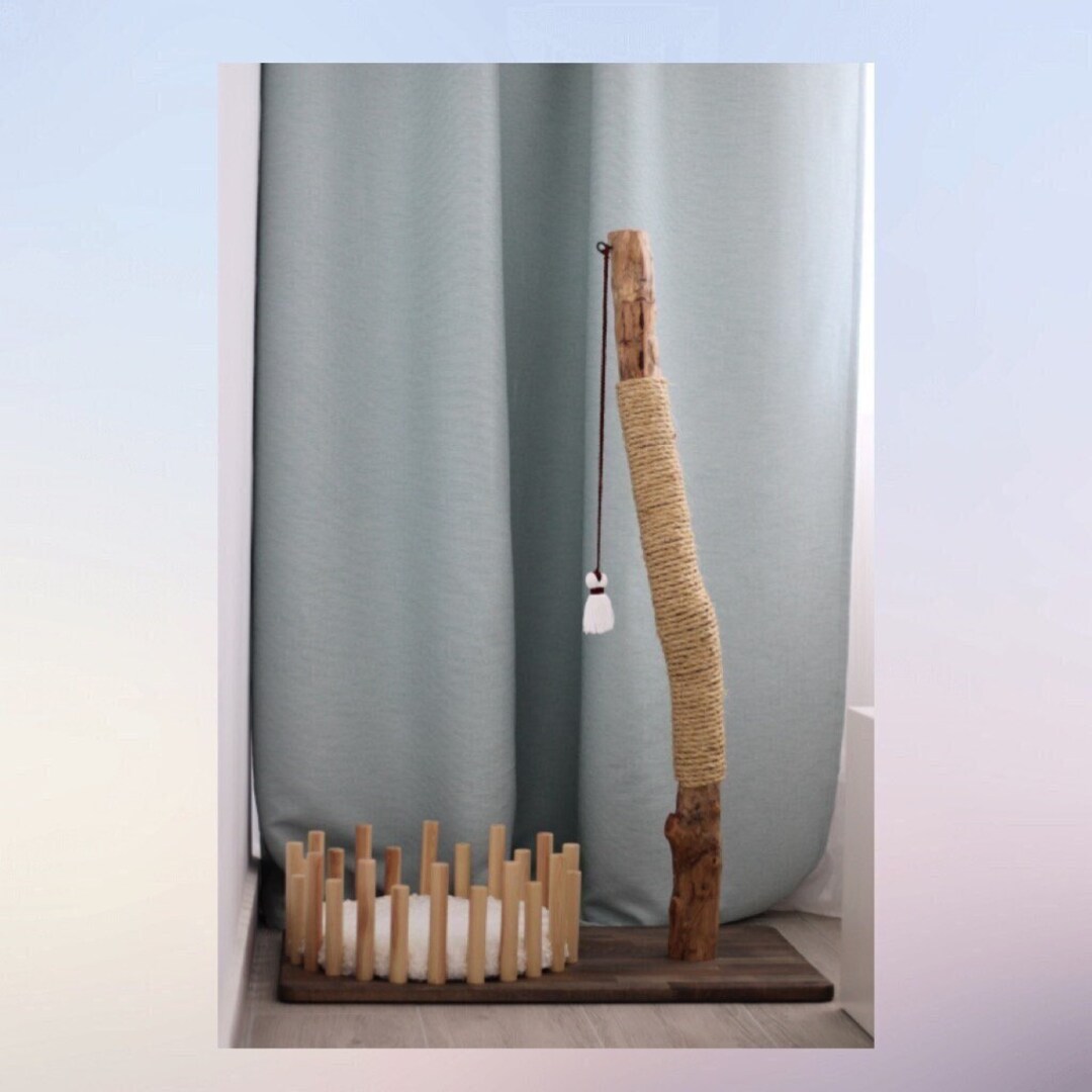 Cat Tree Tower Cat Climbing Tree Wooden Cat Condo Cat Etsy