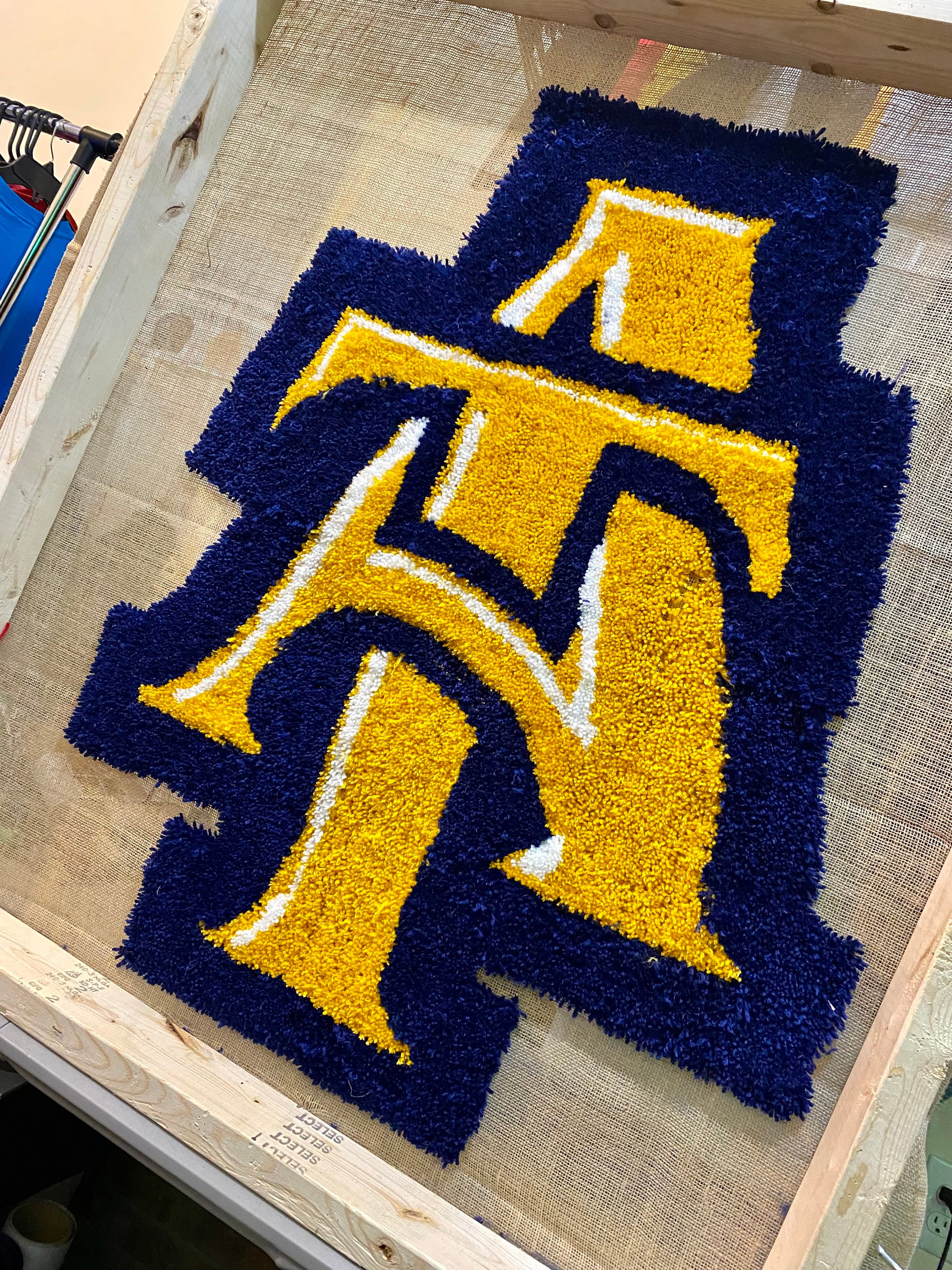 Collegiate Rugs Hand Tufted Collegiate Rug - NCA&T - Etsy