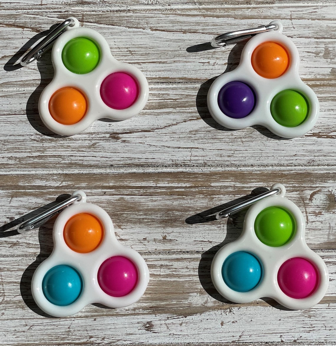 New Triple Simple Dimple Fidget Toy Etsy
