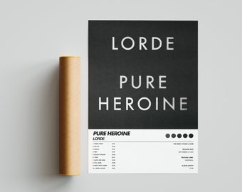 Lorde Album Cover Etsy