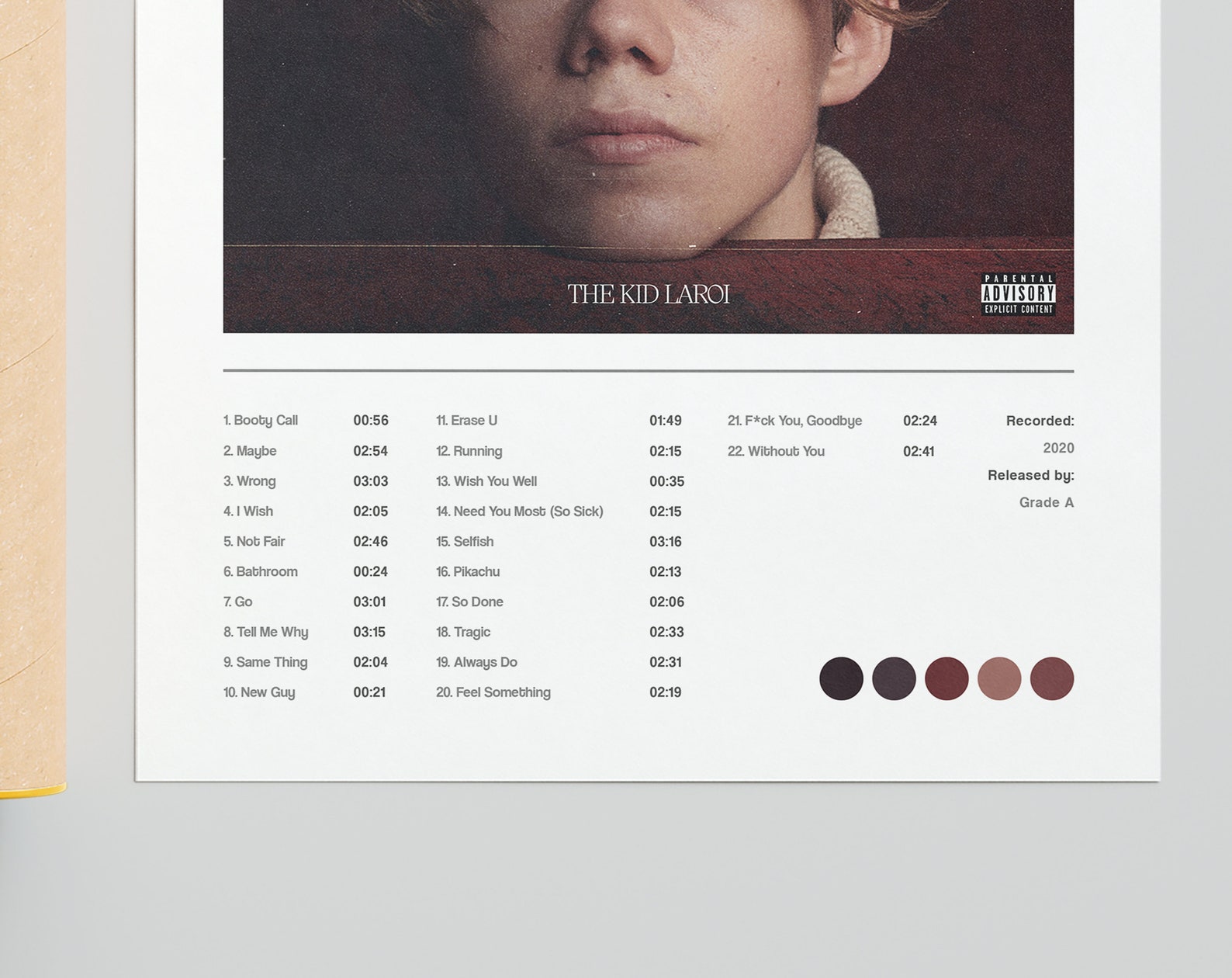 The Kid Laroi poster / The Kid Laroi / Fuck Love Savage / | Etsy