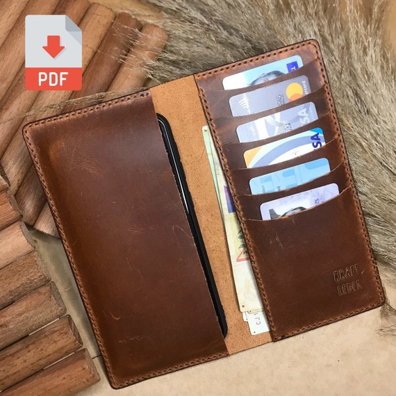 Leather Phone Case PDF Pattern & Template Easily DIY for Etsy