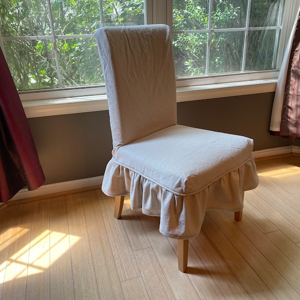 Dining Chair Slipcover Etsy