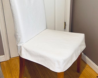 Custom Slipcover with Short Skirt