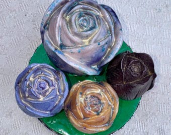 Resin Celestial Flowets - Handmade
