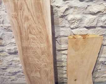 lot de 2 planches de chêne brut