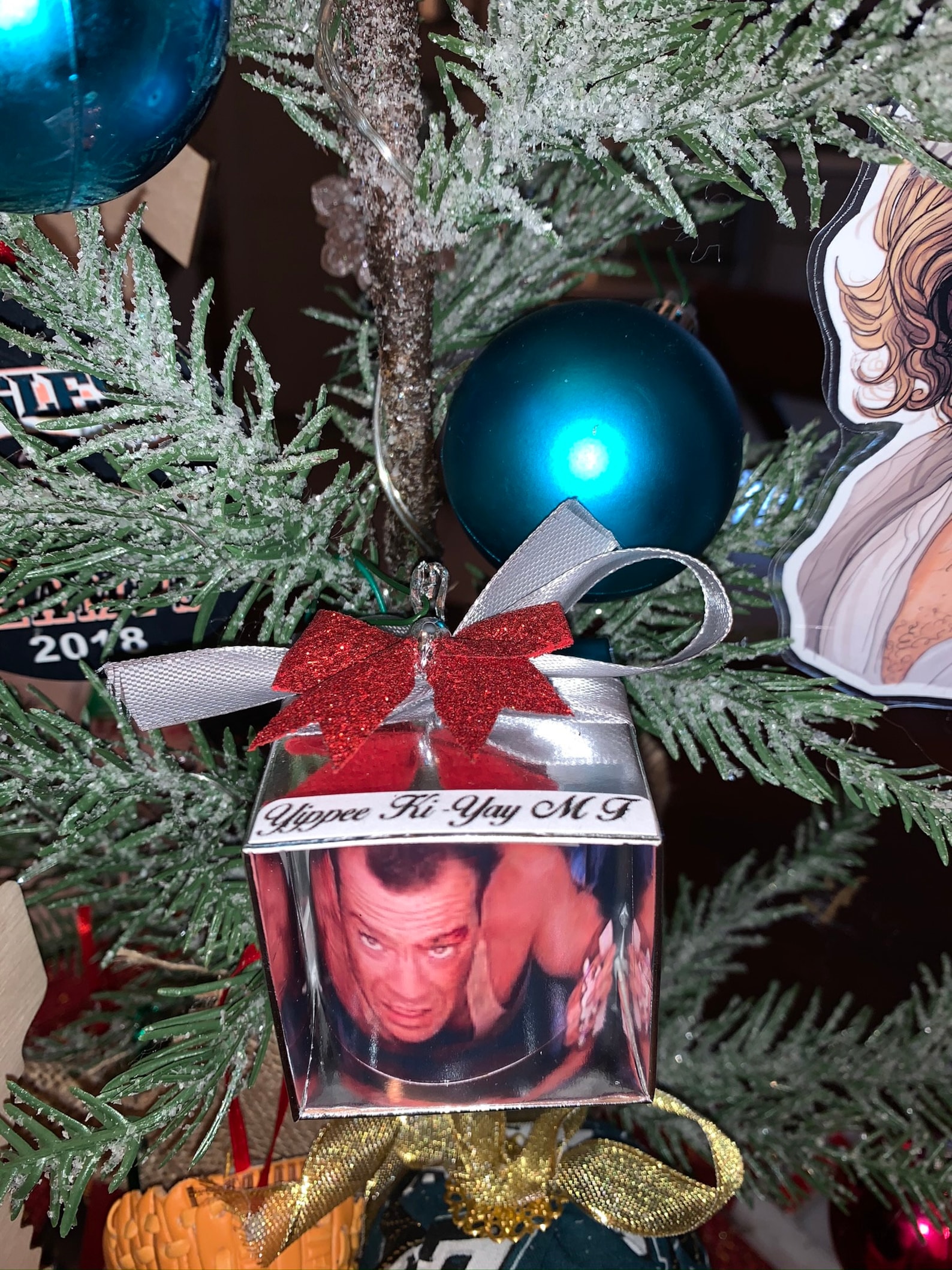 Die hard Christmas ornament  Etsy