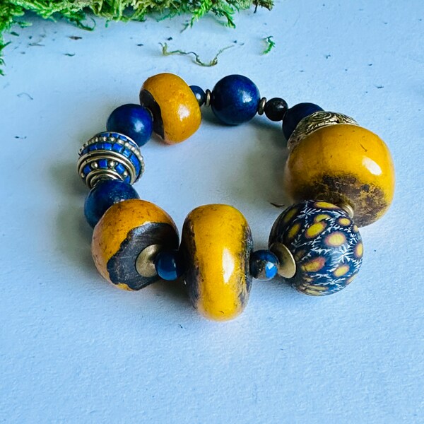 Meant To Be Rugged With Mosaic Jatim Java And Moroccan Beads