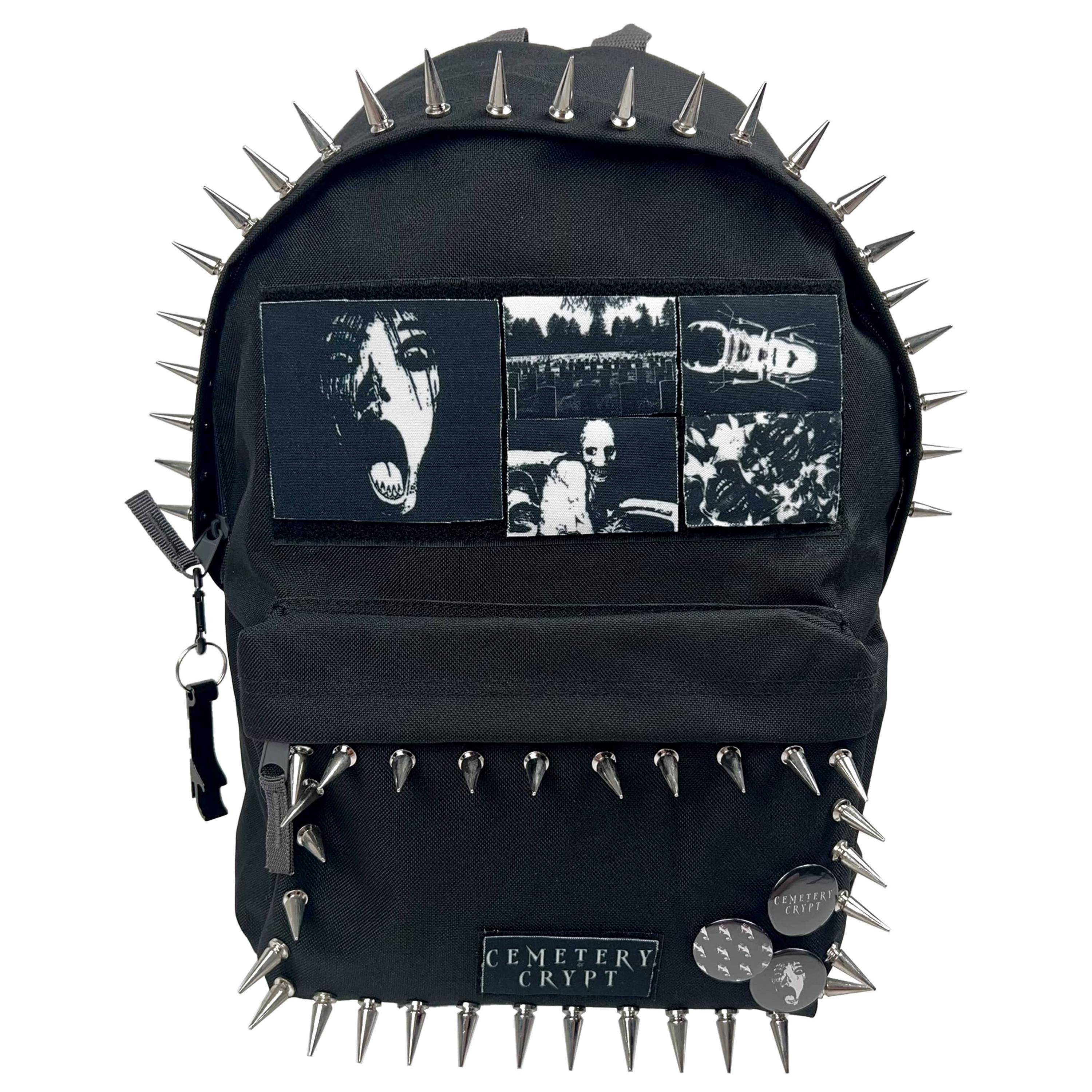 Crypt Spiked Backpack - Etsy