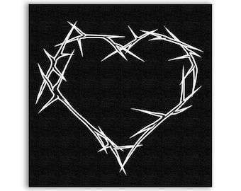 Barbwire Heart Patch