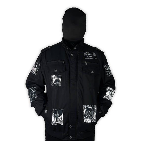 Crypt Military Bomber Jacket V2 - Etsy