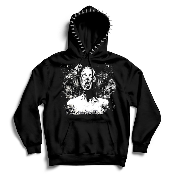 Evil Spiked Hoodie - Etsy