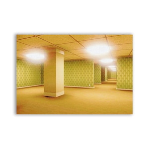 Backrooms Aufnäher