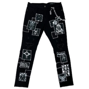 Jeans denim notturni