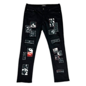 Jeans in denim stile cimitero