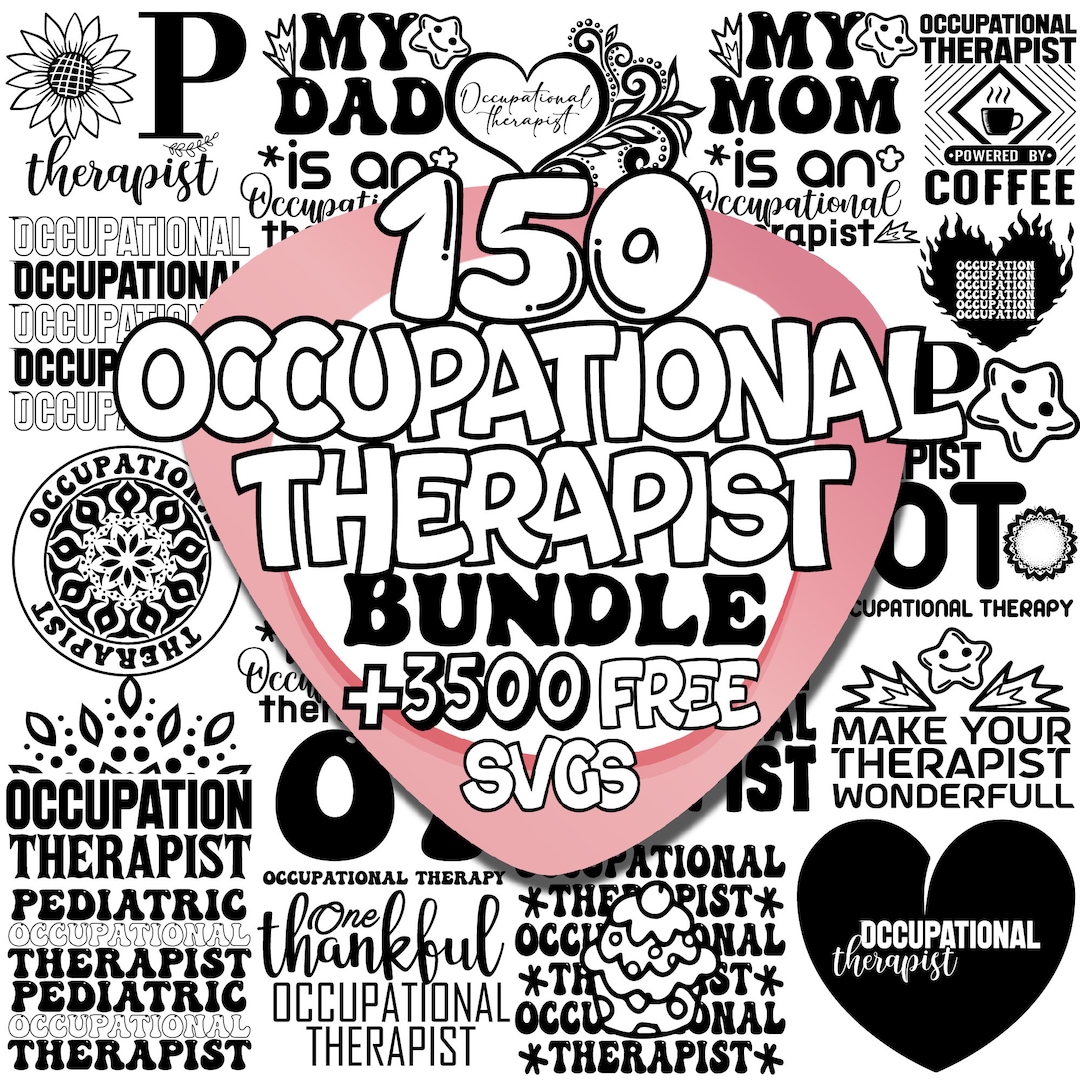 Occupational Therapist Svg Bundle Occupational Therapist Png ...