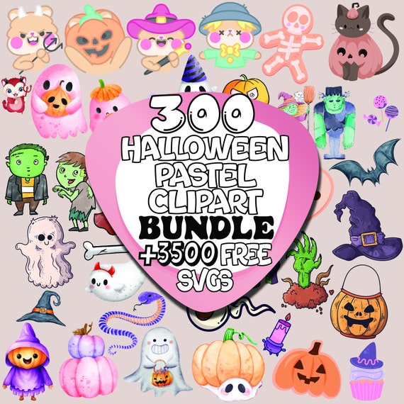 Blue Halloween Watercolor Clipart Cute Pastel Halloween Boy -  Denmark