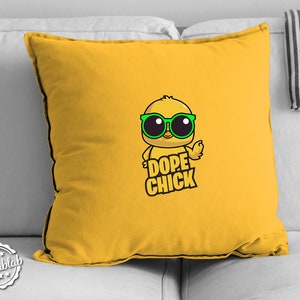 Dope Chick Svg Cute Chick Svg Baby Chick Svg Chick With Glasses Svg Chicken Svg Chicken Png Cute Chick Designs For Shirt image 5