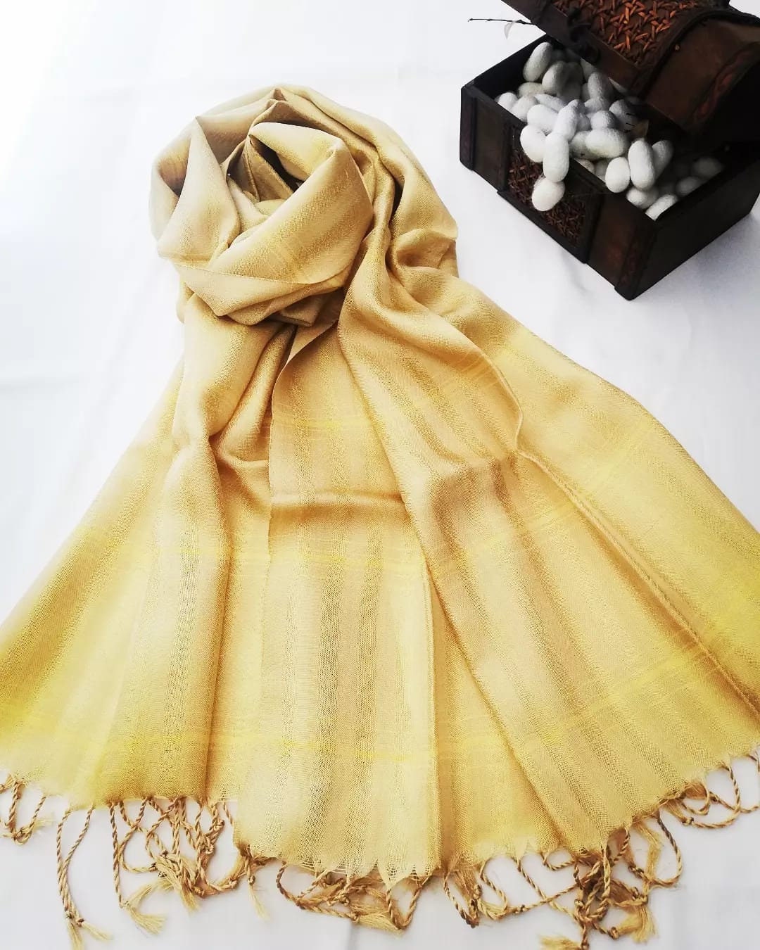  DORRISO Silk Scarf Women 2020 New Ladies 100% Mulberry Silk  Scarves Long Scarf Ladies Wrap Shawl Lightweight Silk Scarf Beige White :  Everything Else