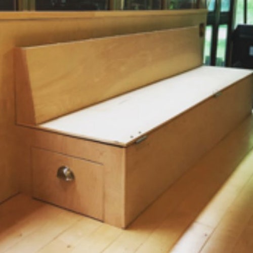 Camper Van Folding Sofa Bed Plans, Folding Couch Plans