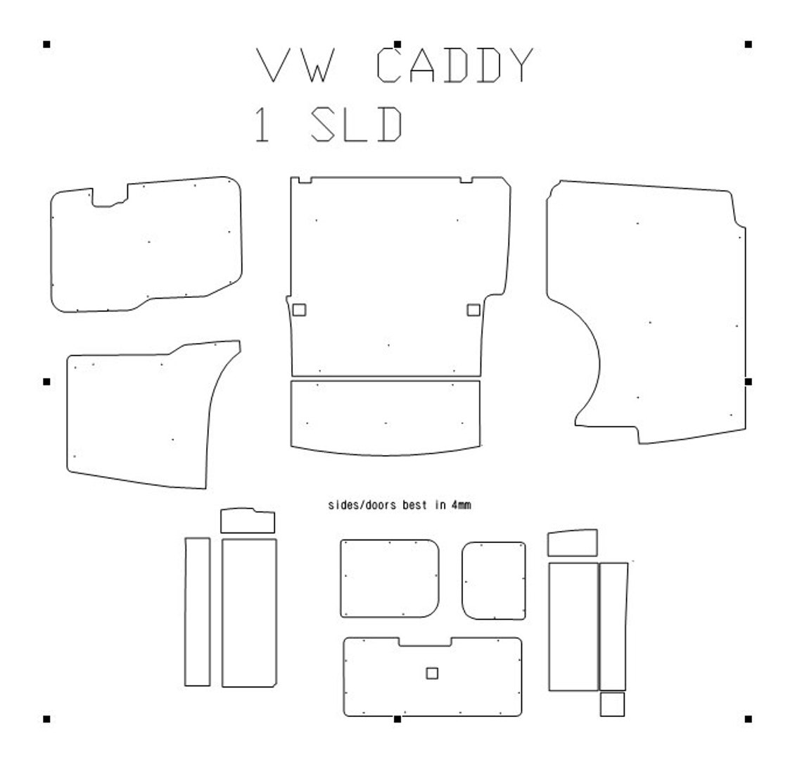 Ply Lining Templates DXF Files Cad Files Ready to Cut Over Etsy UK