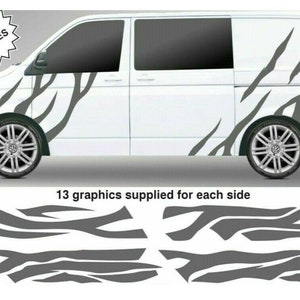 No.907 Universal fitting motorhome caravan graphics decals stickers camper van.