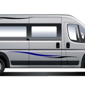 No.867 Universal fitting motorhome caravan graphics decals stickers camper van.