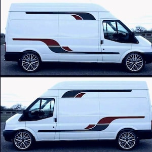 No.873 Universal fitting motorhome caravan graphics decals stickers camper van.